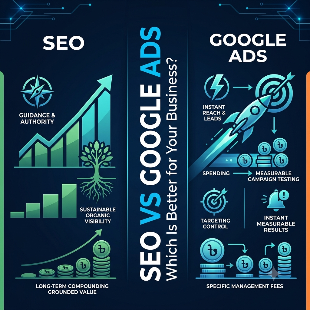 SEO vs Google Ads in Bangladesh: Which Is Better for Your Business?